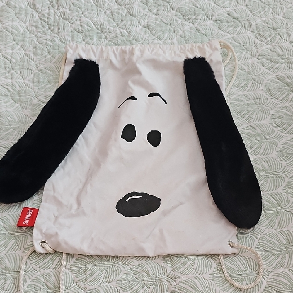 Peanuts Snoopy Backpack with Black Ears